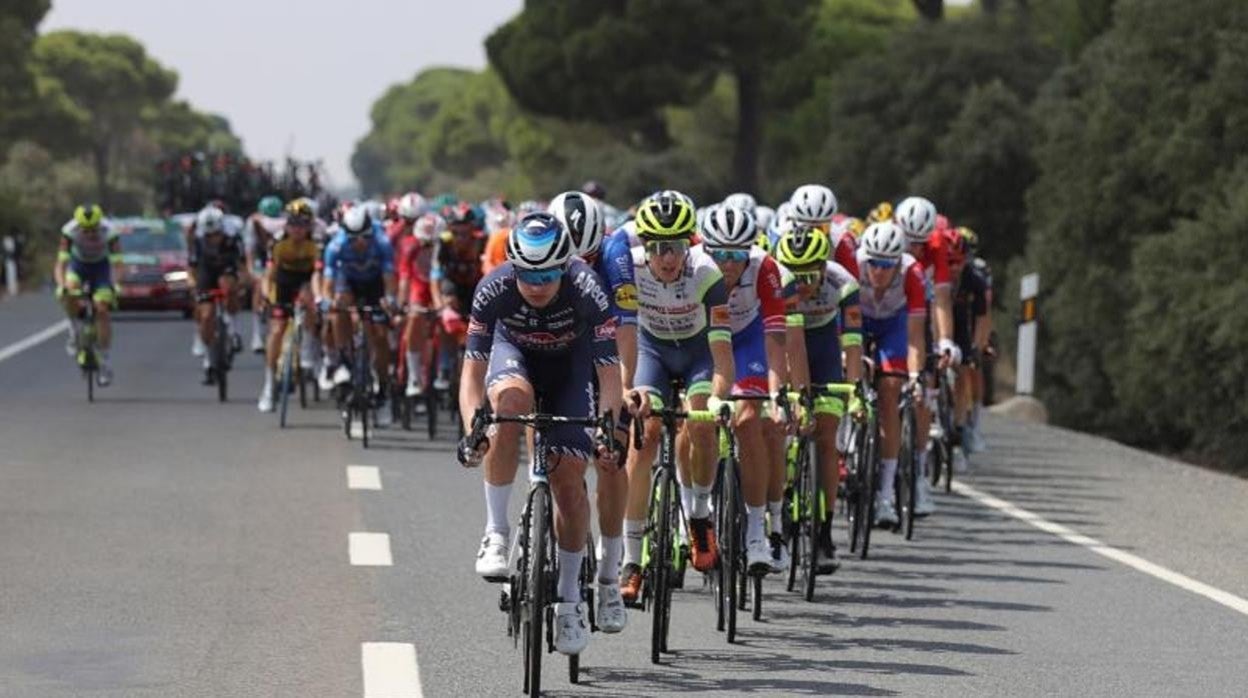 La Vuelta, durante una etapa pasada