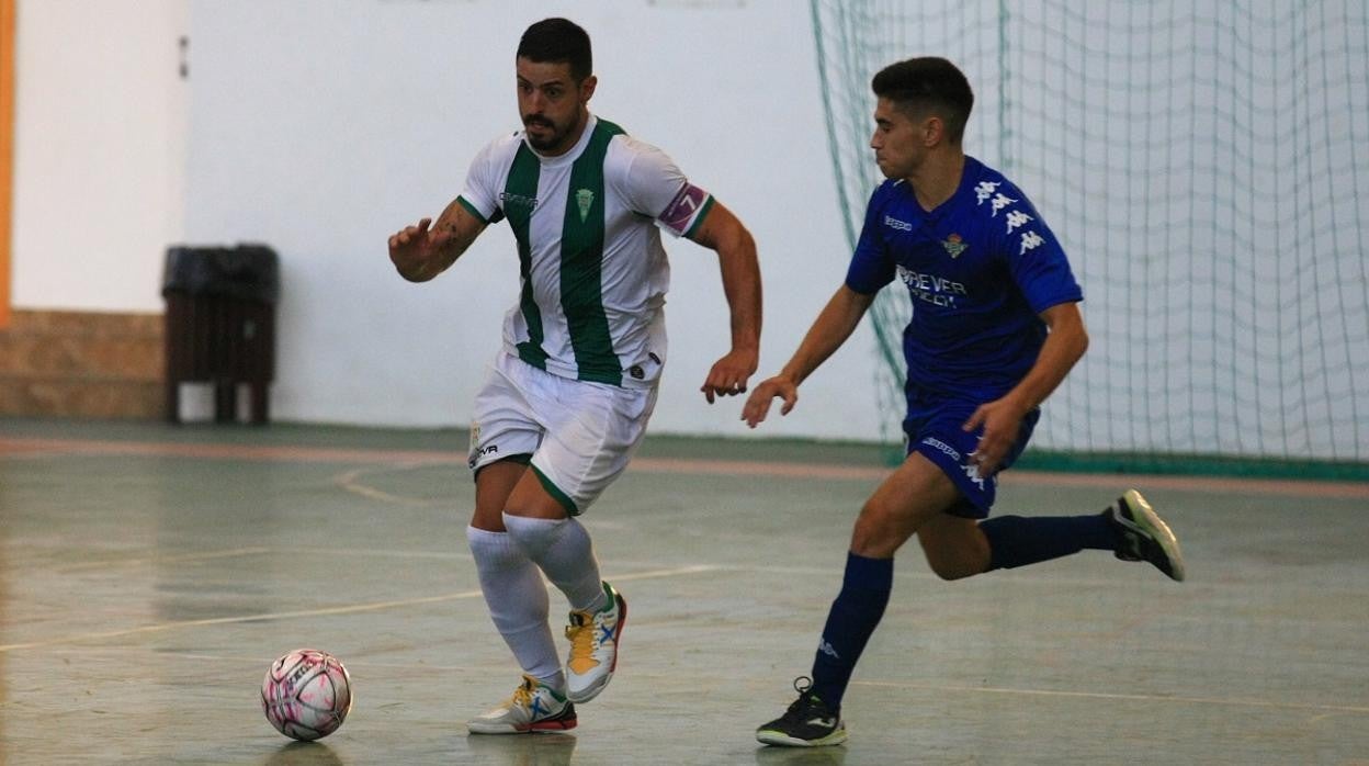 Jesús Rodríguez, en el encuentro disputado ante el Betis B