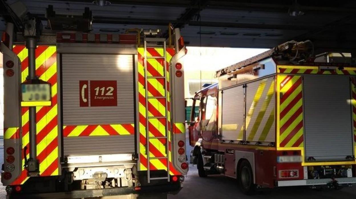 Camiones de bomberos de Úbeda