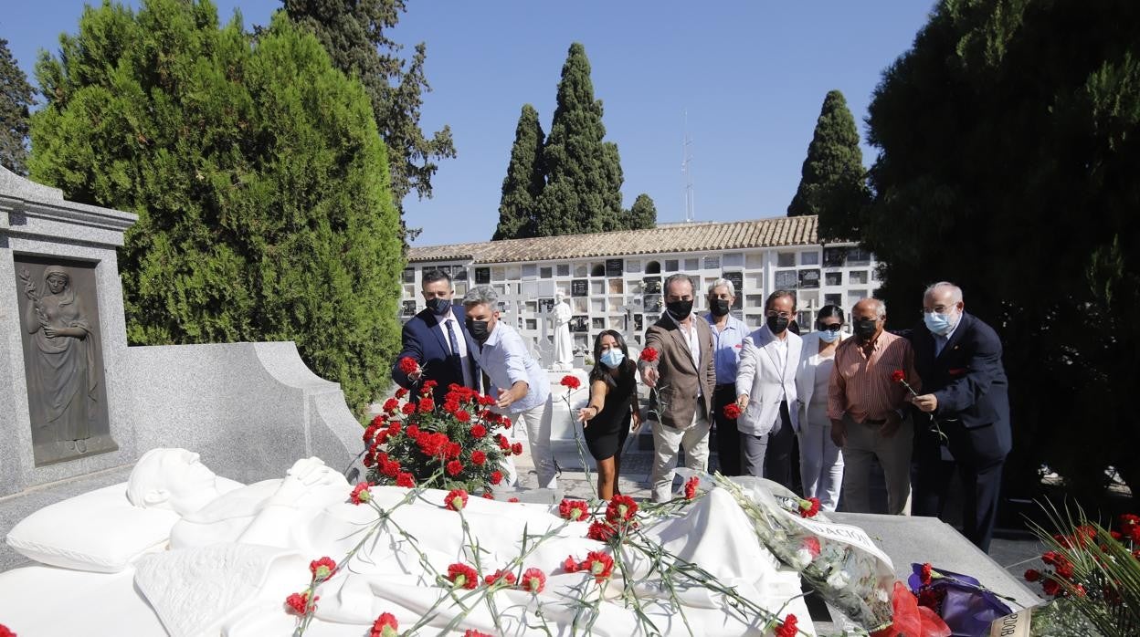 Mausoleo de Manolete en el cementerio de La Salud de Córdoba