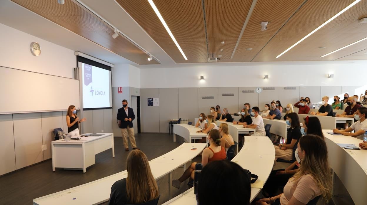 Una de las clases de Loyola en Córdoba