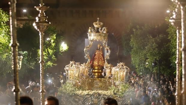 La Virgen de la Fuensanta de Córdoba no tendrá procesión, pero sí saldrá al Patio de los Naranjos