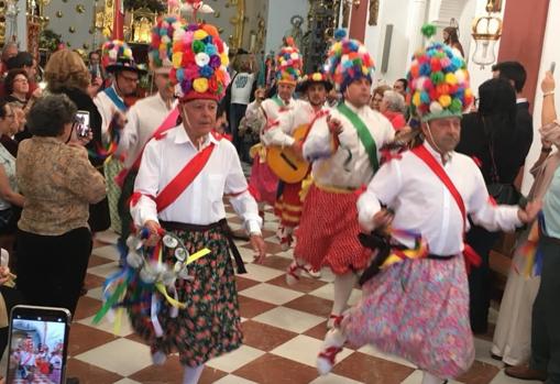 Los danzantes de Fuente Tójar, en una imagen de archivo