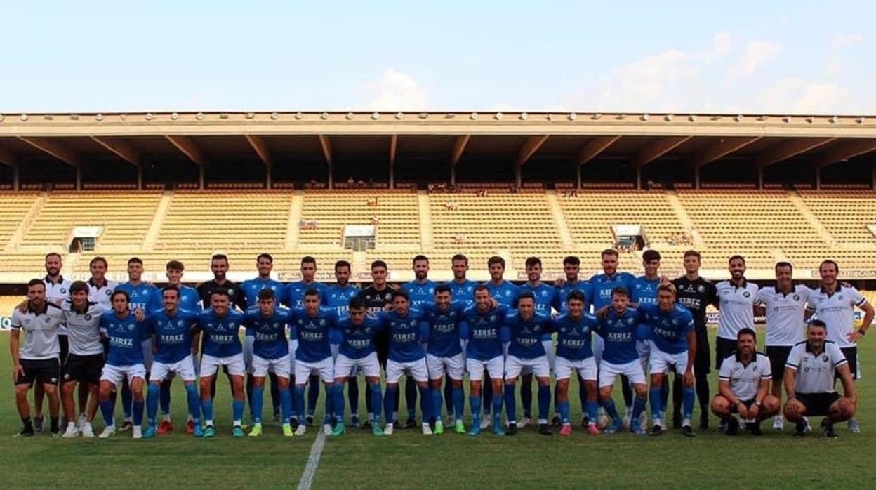 La plantilla del Xerez Deportivo FC, primer y principal rival del Córdoba CF esta temporada 2021-22