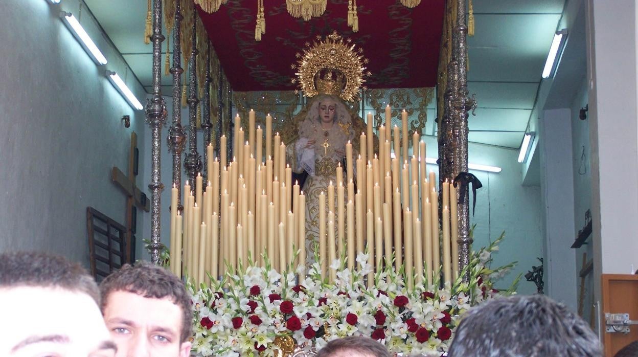 Virgen de la Amargura de Puente Genil, una de las dolorosas que iba a procesionar