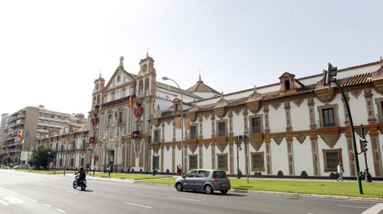 Fachada del Palacio de la Merced, sede de la Diputación de Córdoba