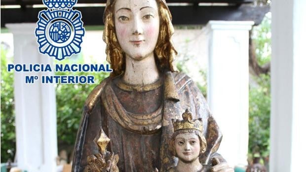 La Virgen de las cruzadas reaparece en Marbella