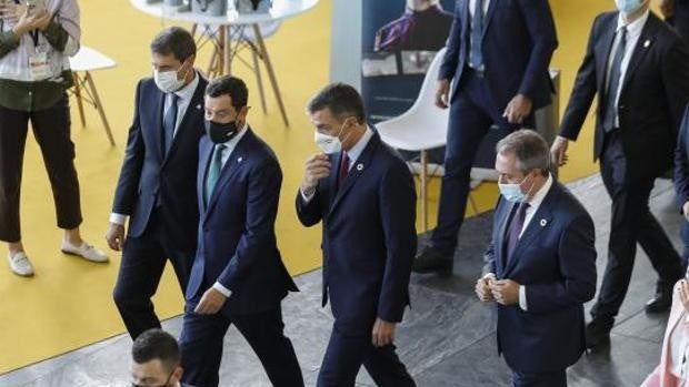 Pedro Sánchez alaba a Andalucía en otro acto de respaldo a Juan Espadas