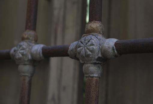 Detalle de una casa de la calle Cabezas