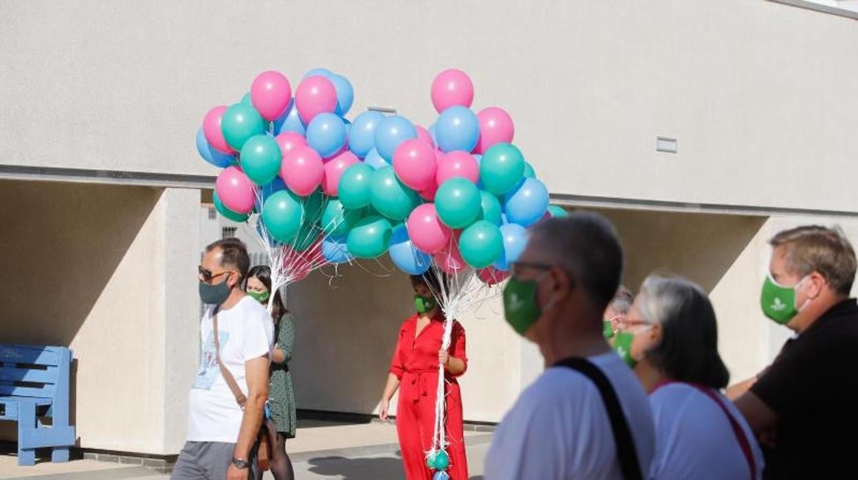 Acto de Asaenec el año pasado con motivo del Día de la Salud Mental