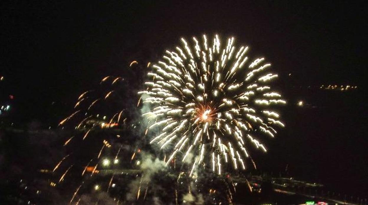 Fuegos artificiales de la feria de San Lucas de 2019