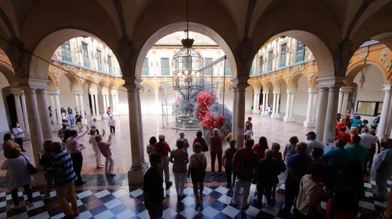 Instalación ganadora del Festival Flora 2021: 'Hora de avanzar', de Tableau