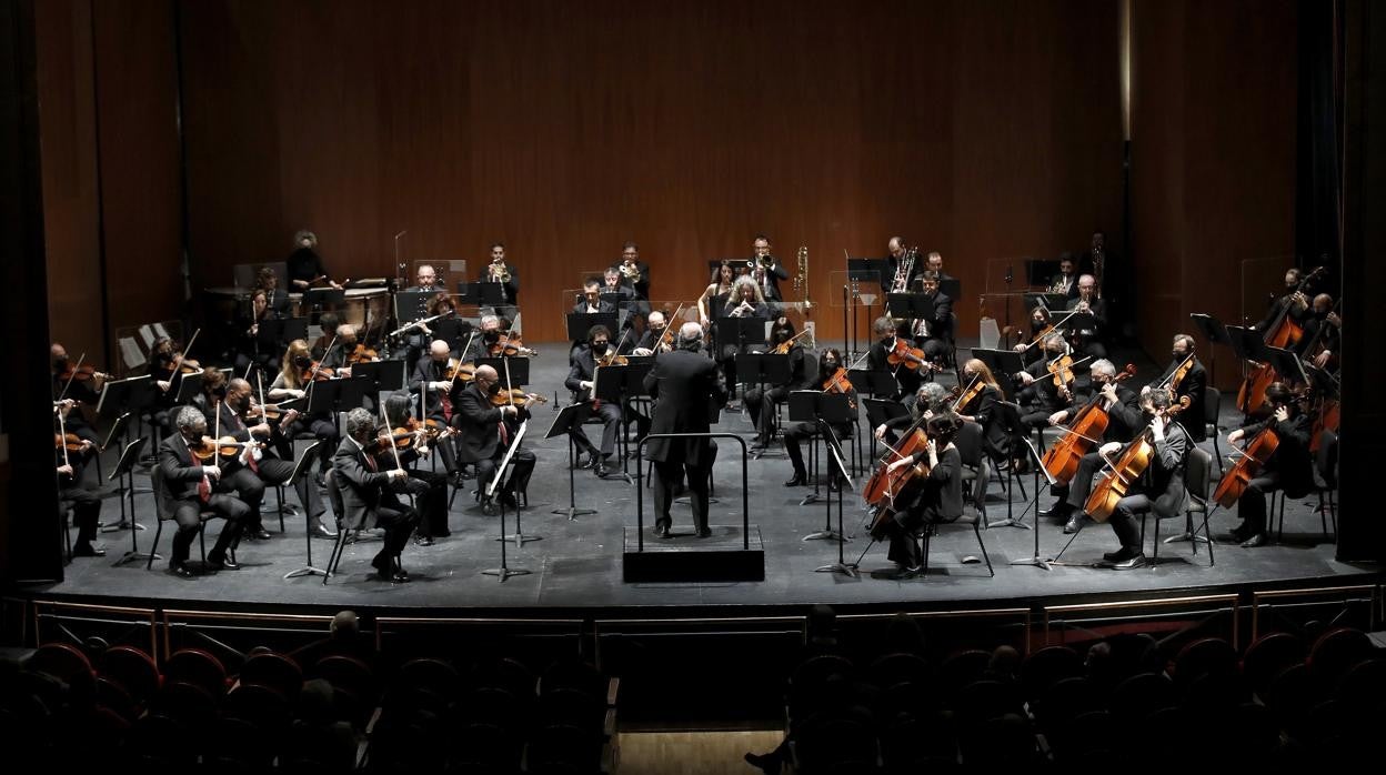 La orquesta de Córdoba, en el Gran Teatro