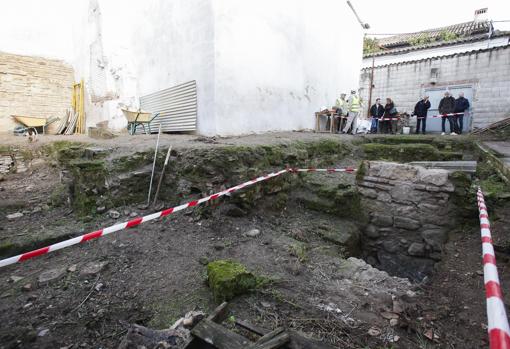 Restos del baño ritual judío junto a la Sinagoga de Córdoba