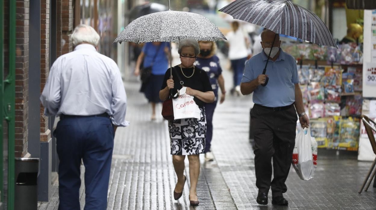 La probabiilidad de lluvias será muy elevada este miércoles en la primera mitad de la jornada