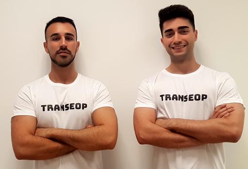 Francisco González y Juan Carlos Horcas, los dos emprendedores de Transeop