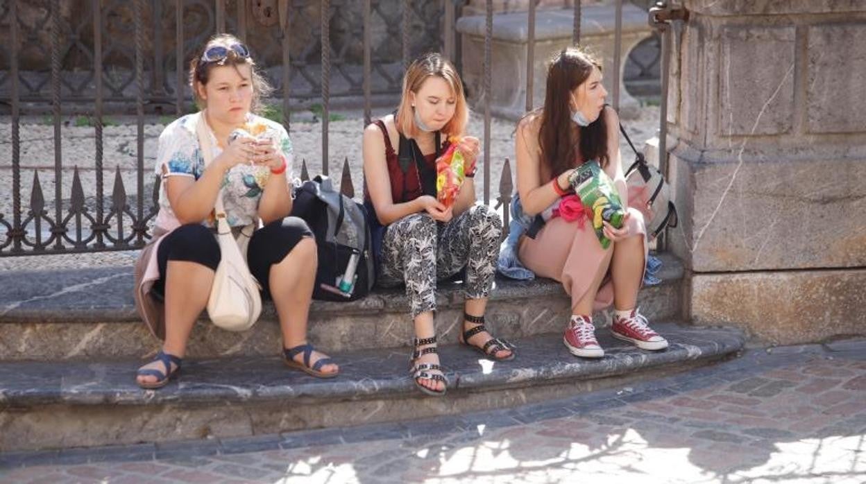 Turistas en Córdoba en octubre