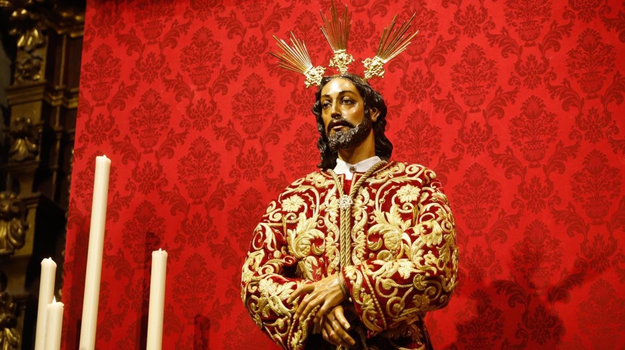 Nuestro Padre Jesús de la Sentencia, expuesto en veneración en marzo de 2021