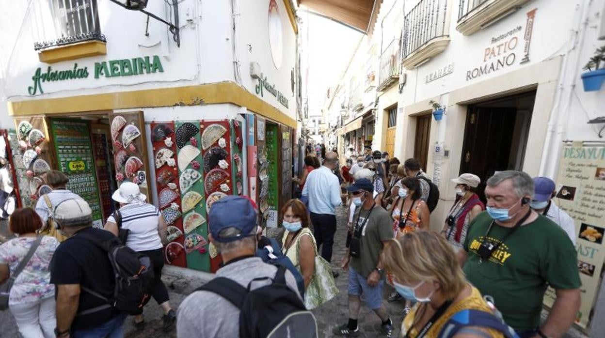 Turistas en Córdoba en una imagen de archivo