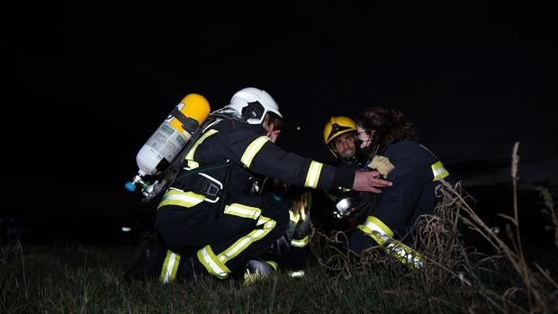 Accidente aéreo en Córdoba de madrugada... El simulacro que mide la capacidad de respuesta