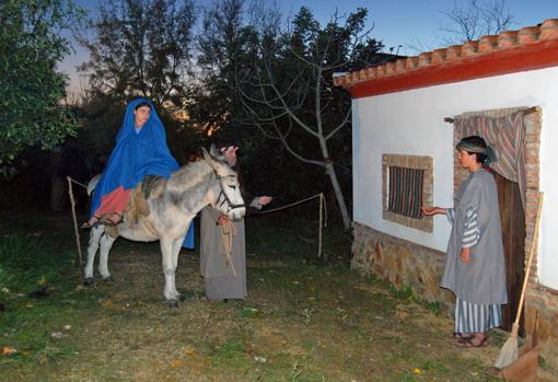 Belén viviente de Higuera de la Sierra