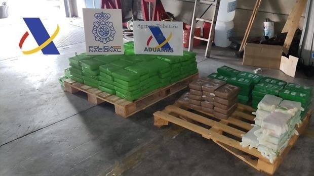 Intervenidos más de 600 kilos de cocaína a una organización que utilizaba el puerto de Algeciras