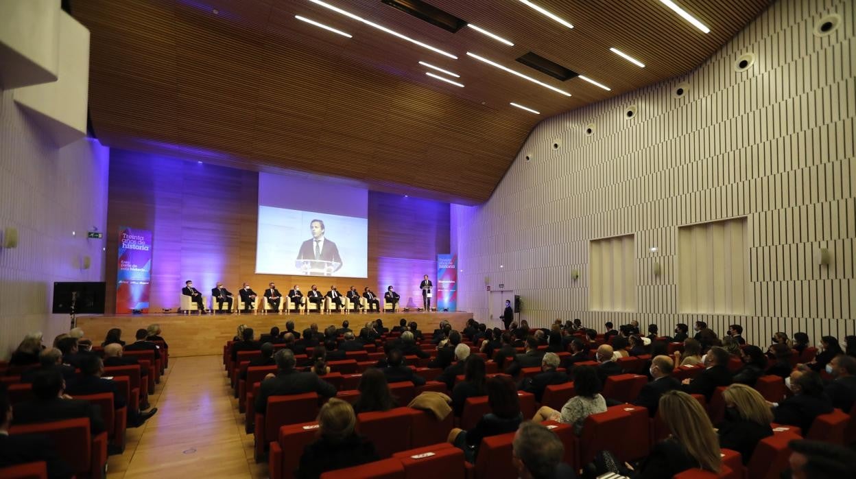 Un momento de la celebración del 30 aniversario de Grupo PACC en el Palacio de Congresos de Córdoba