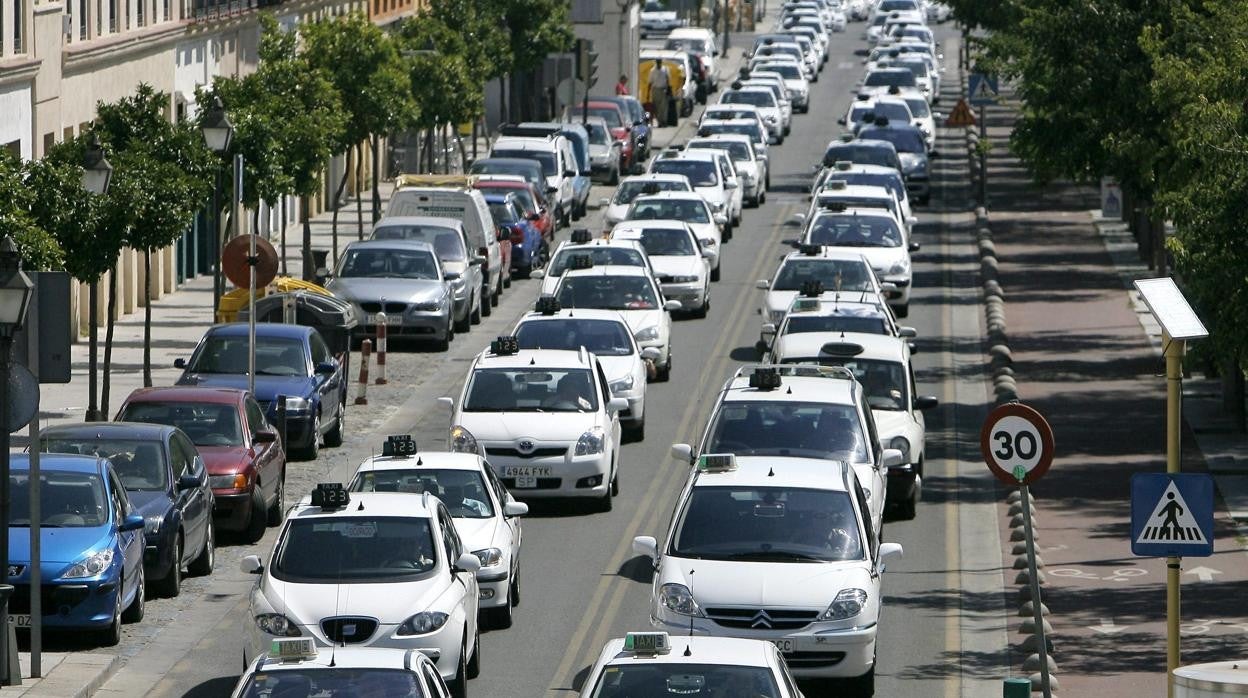 Protesta de taxis