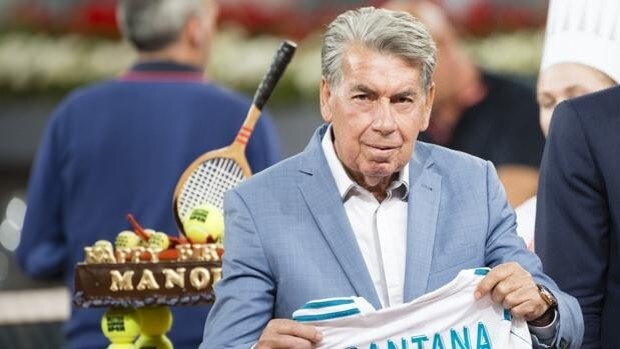 La Federación de Tenis quiere homenajear el legado de Manolo Santana en Marbella con la Copa Davis