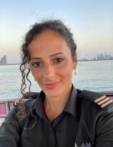 Mercedes Cárdenas, en Dubai