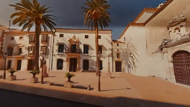 La plaza de las Descalzas de Aguilar de la Frontera volverá a tener una cruz tras retirarse la original