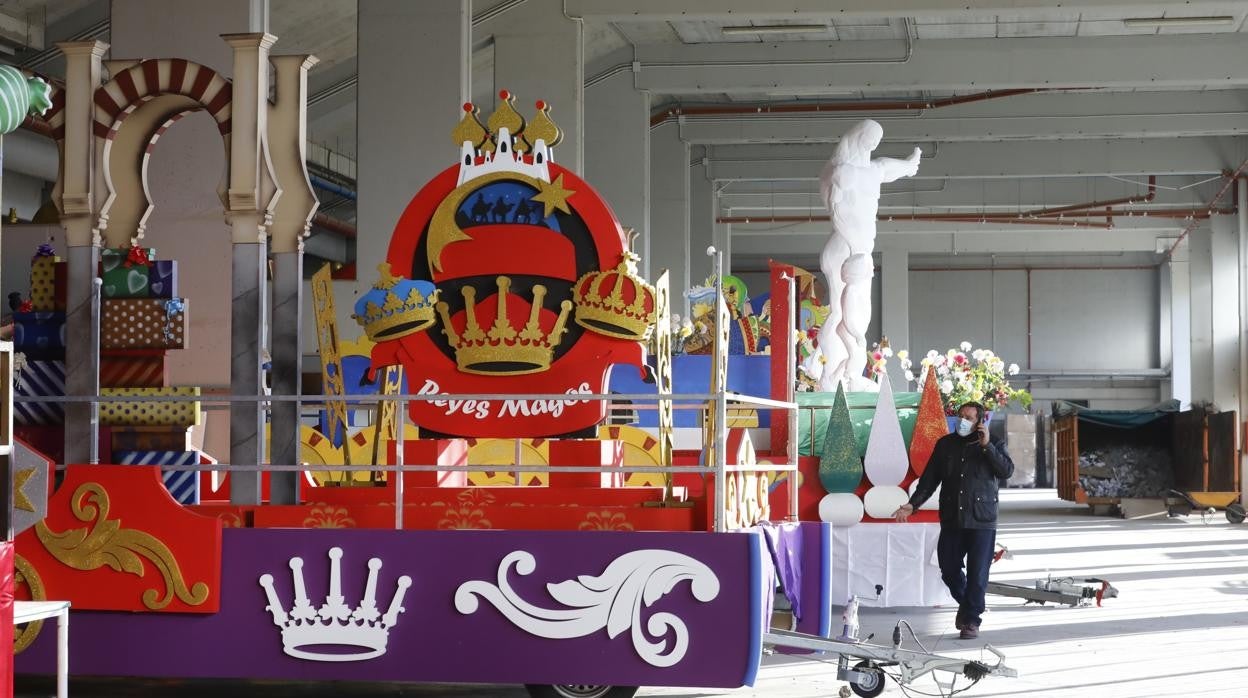 Preparativos de la Cabalgata de los Reyes Magos de Córdoba