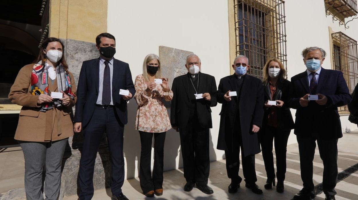 Autoridades durante la presentación de la propuesta del Plan Director, en noviembre de 2021