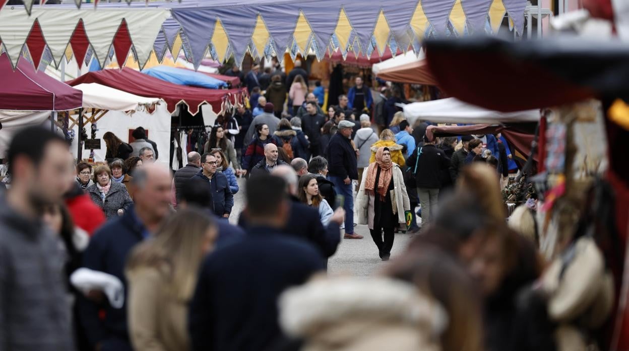 Imagen del Mercado Medieval de Córdoba durante su última edición