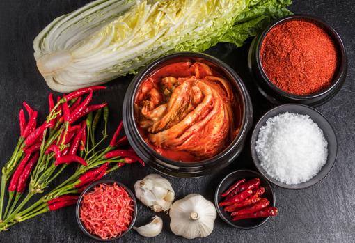 El kimchi es una receta tradicional coreana