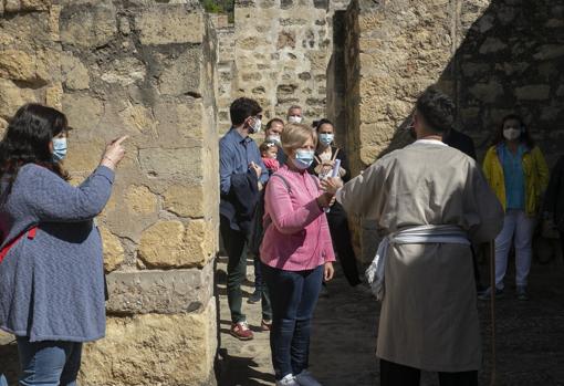 Visita teatralizada a Medina Azahara durante el pasado año