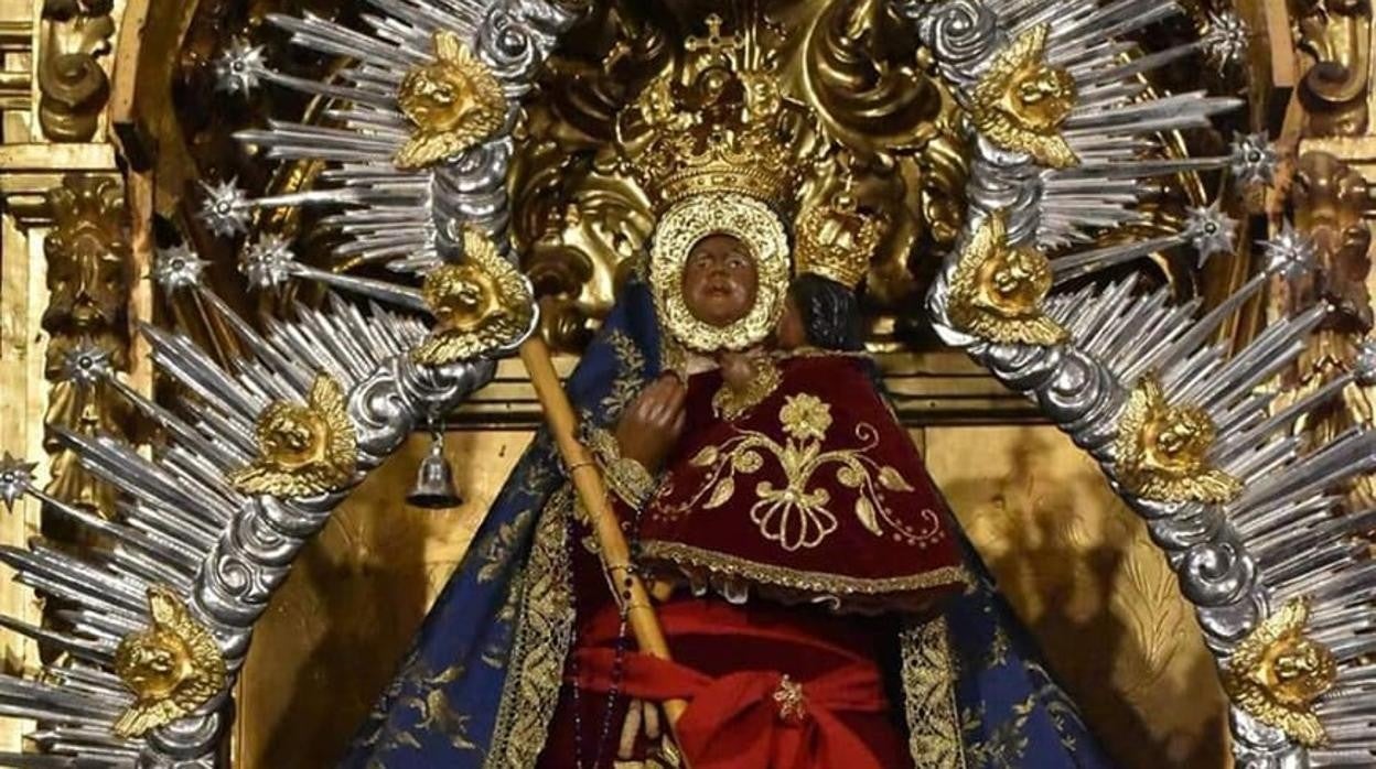 La Virgen de la Cabeza, en su capilla en San Francisco