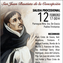 Cartel de la procesión