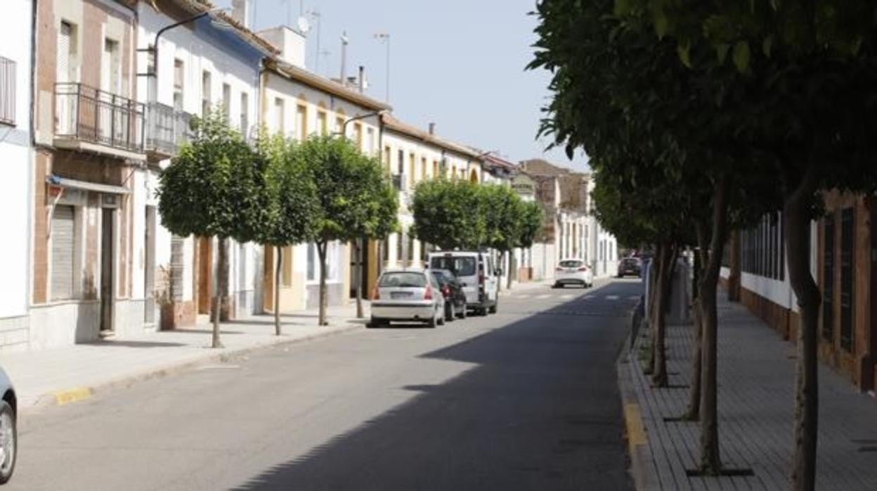 Una calle de la localidad de Pedro Abad donde se ha producido la reyerta