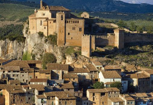 Toma de la localidad aragonesa de Alquézar