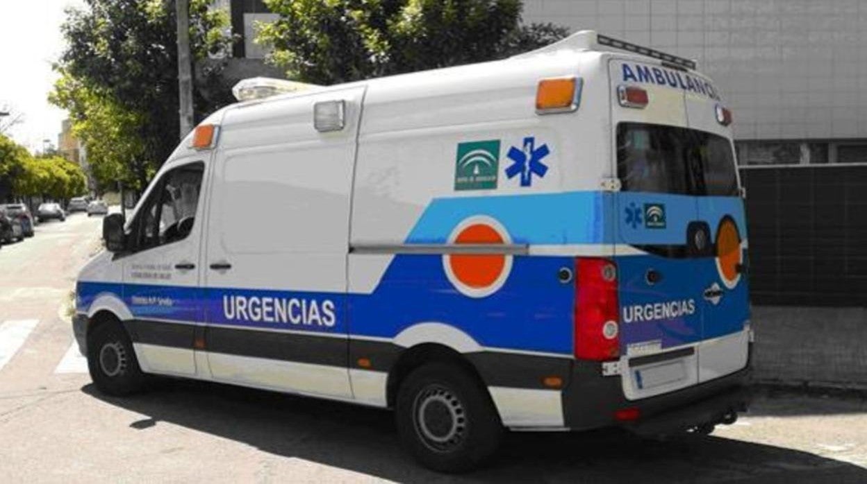 Una ambulancia en una imagen de archivo