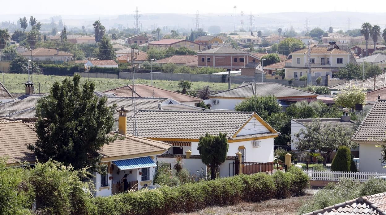 Viviendas en la barriada de El Higuerón en Córdoba