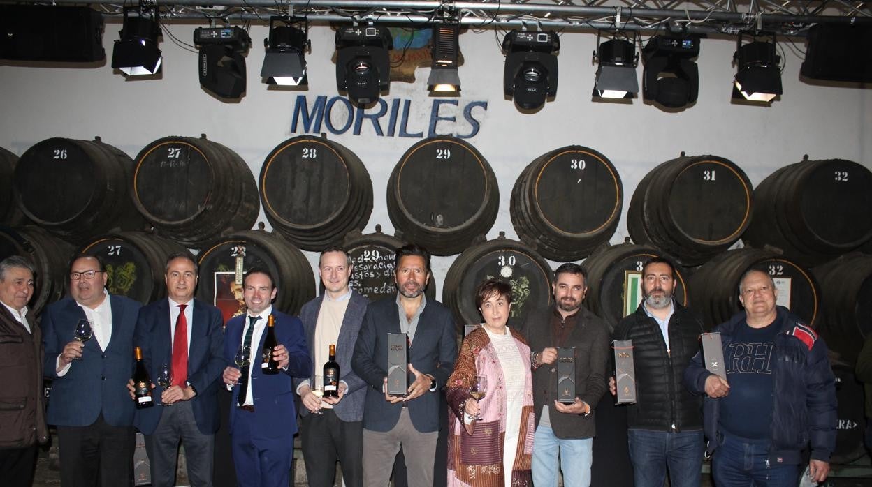 Acto de presentación de los vinos en Bodegas El Monte