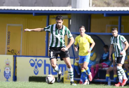 Toni Arranz, en el partido ante Las Palmas