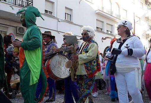 Pasacalles del carnaval de Chiclana