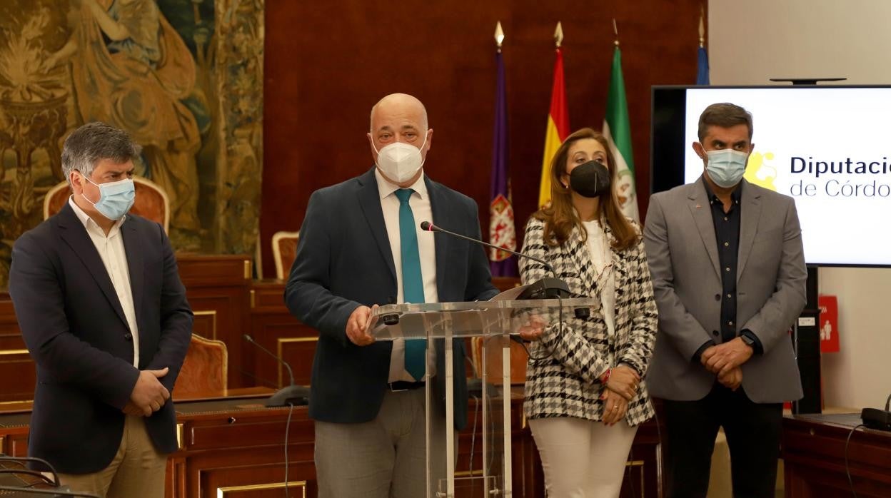 Presentación de las ayudas concedidas a los municipios de Córdoba a cargo de la Diputación