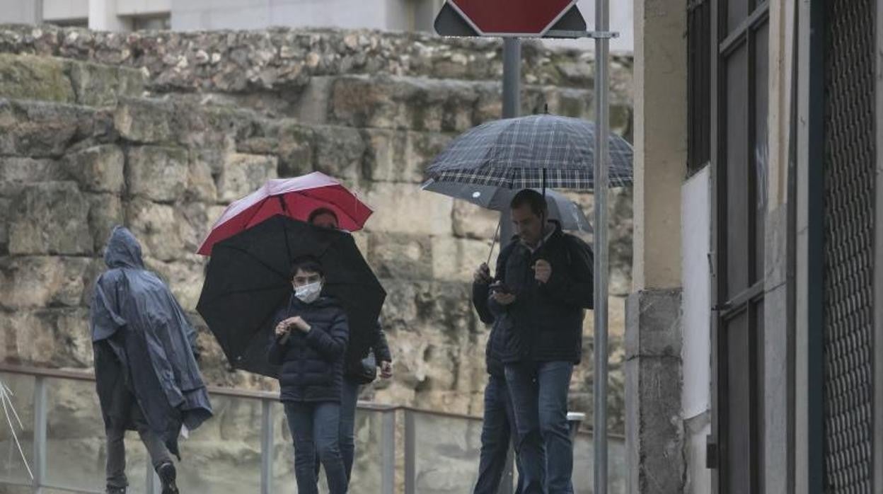 Tarde de lluvia este mes de marzo en Córdoba