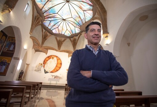 Antonio martín, arquitecto responsable de la rehabilitación de la iglesia de San Nicolás
