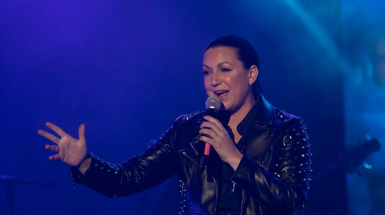 Niña Pastori, durante un concierto anterior en Córdoba