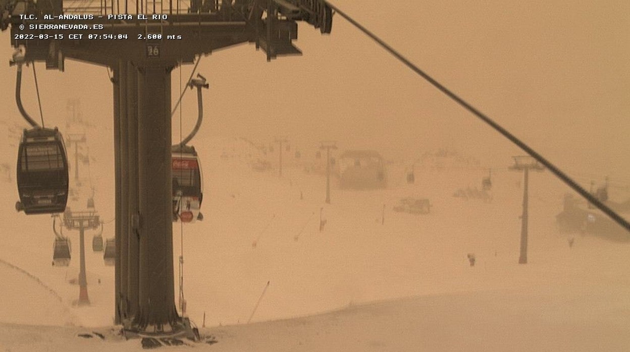 Imagen de Sierra Nevada este martes